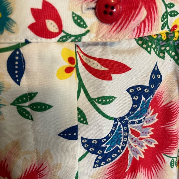 Vintage Deadstock David Smith floral midi skirt - Picture 3 of 7